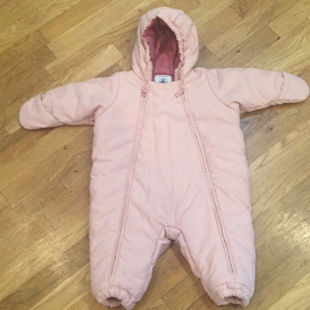 Petit Bateau padded jumpsuit-12M/74cm